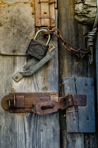 Old padlock — Stock Photo, Image