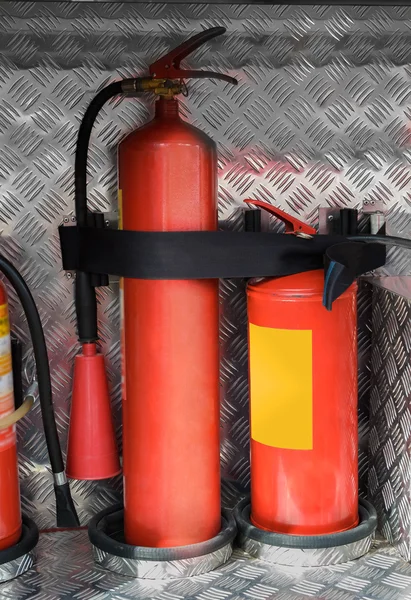 Equipment fire truck — Stock Photo, Image