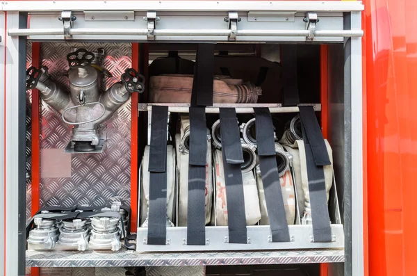 Equipamento caminhão de bombeiros — Fotografia de Stock