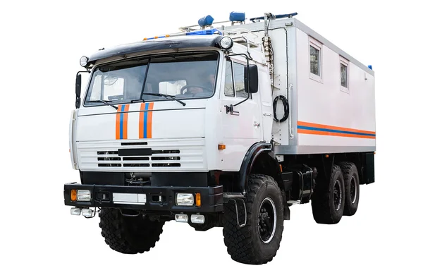 Caminhão especializado para transportar pessoas — Fotografia de Stock