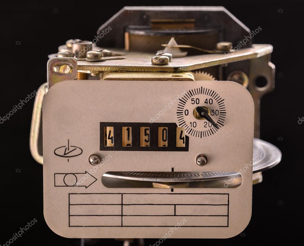 Old appliance electricity metering (all logos, inscriptions and markings removed)
