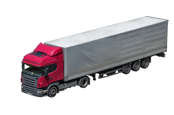 Lading vrachtwagen — Stockfoto