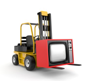 TV ile forklift