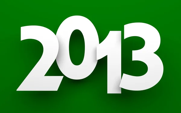 Ano Novo 2013 cartão — Fotografia de Stock