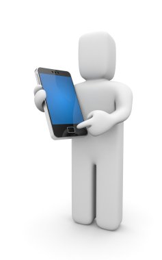 Akıllı telefonu olan kişi.