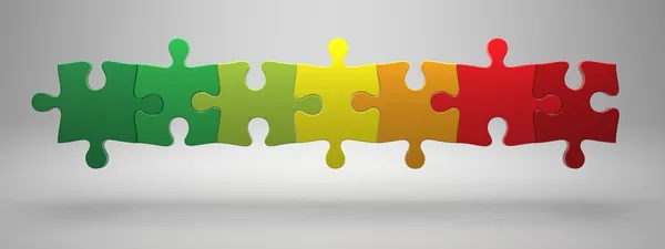 Jigsaw puzzles — Stock Photo, Image
