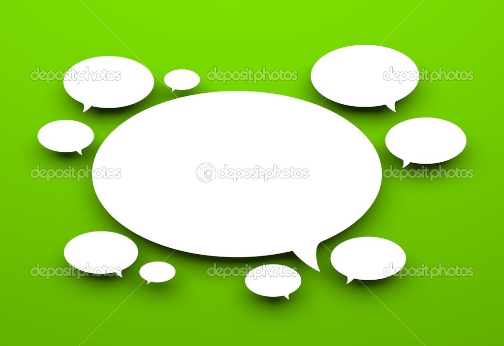 Speech bubbles