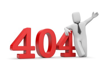 işadamı ve 404 hatası