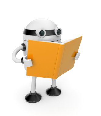Robot kitap okumak
