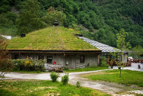 Noorwegen Huis — Stockfoto