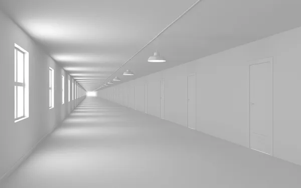 Infinity corridor — Stock Photo, Image