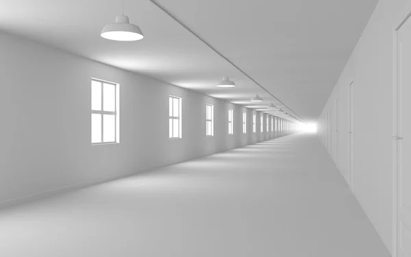 Infinity corridor — Stock Photo, Image