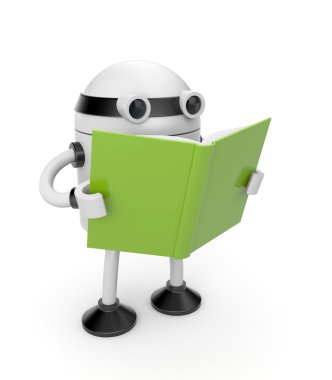 Robot kitap okumak