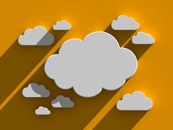 Cloud background — Stock Photo, Image