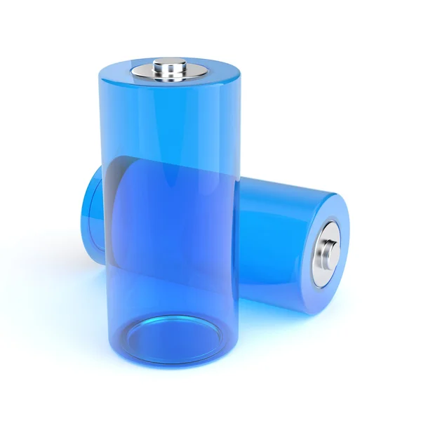 Błyszczący baterie — Zdjęcie stockowe