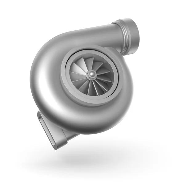 Turbo. turbinen för auto — Stockfoto