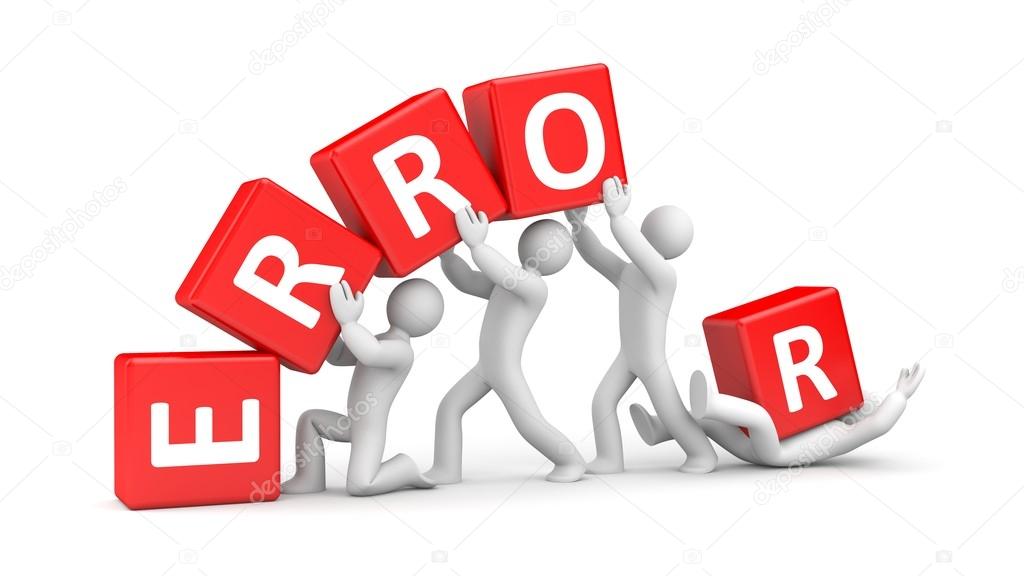 Error metaphor stock photo pixelery 26505551