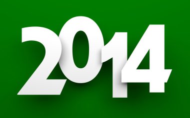 Yeni yıl 2014 kartı