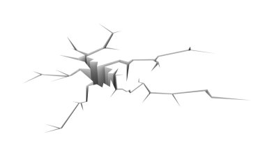 Cracked ground clipart