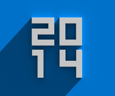 Yeni yıl 2014 kartı