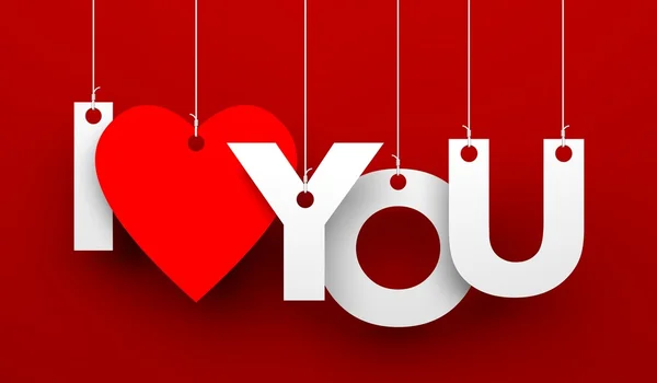 I love you — Stock Photo, Image