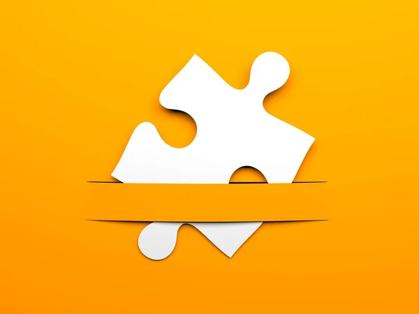 Metafor puzzle — Stok fotoğraf