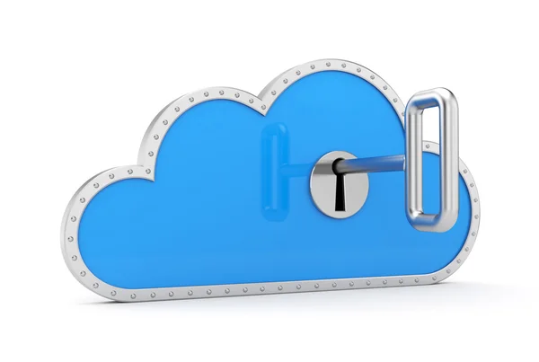 Cloud and key — Stock Photo, Image