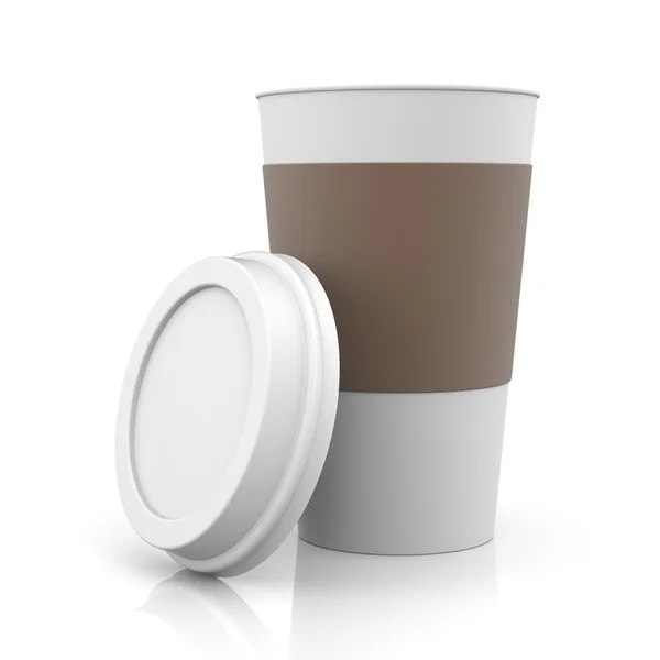 Coffee in thermo cup — Stock Photo, Image