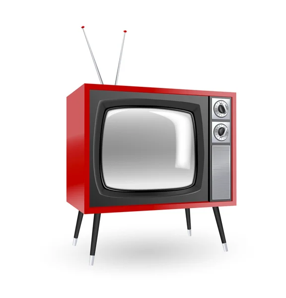 Stylish retro TV — Stock Photo, Image