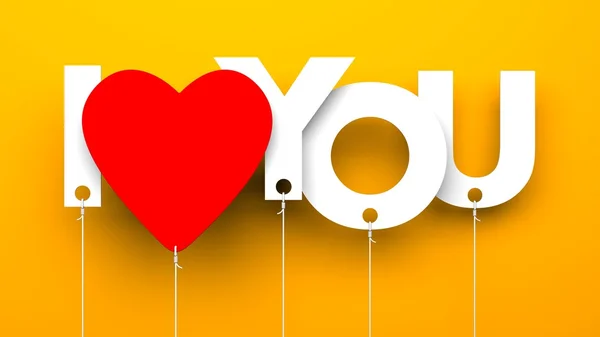 I love you — Stock Photo, Image