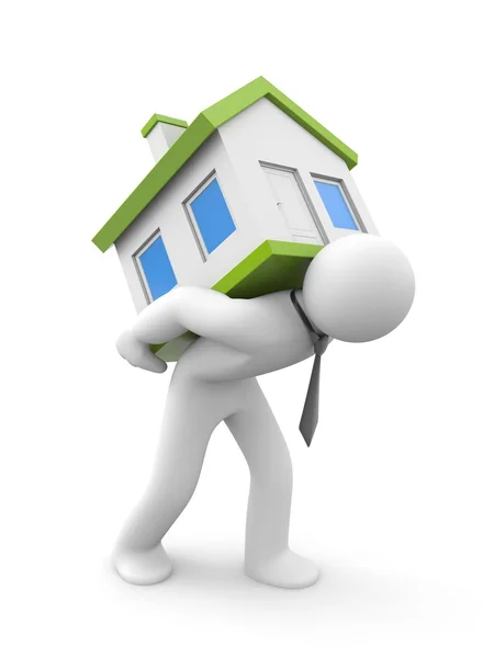 Покупка - продажа недвижимости — стоковое фото