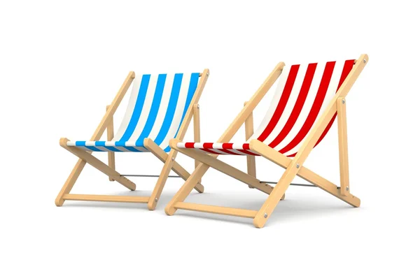 Deck chairs — Stock Photo, Image