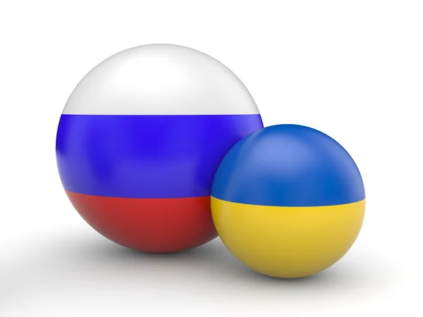 Russia and Ukraine — Stock Photo, Image