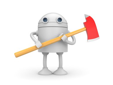Robot balta