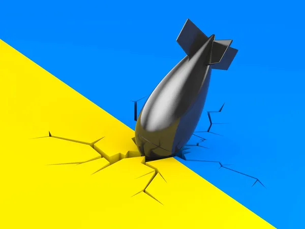 Український конфлікт — стокове фото