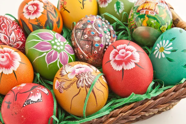 Hand painted egg — Stock Photo, Image