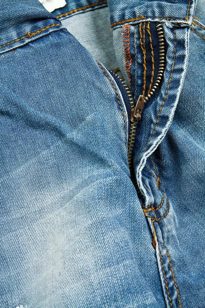 Detail of denim trousers — Stock Photo, Image