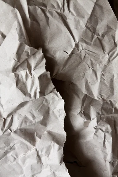 Papier d'emballage froissé — Photo