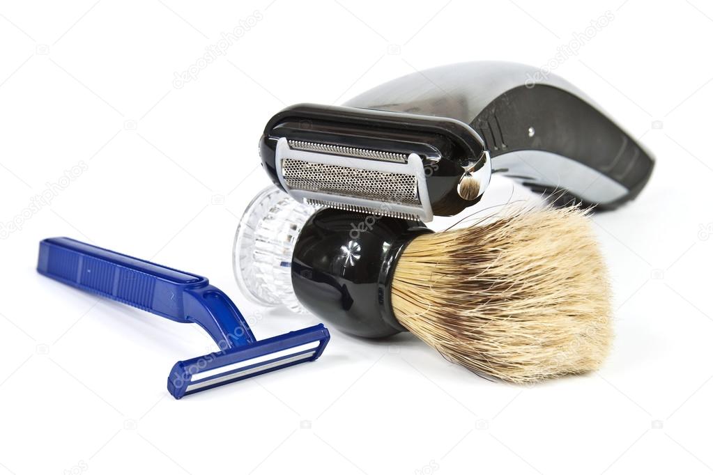 Shaving Supplies — Stock Photo © kocetoilief 48365677