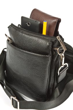 küçük siyah deri çanta erkekler