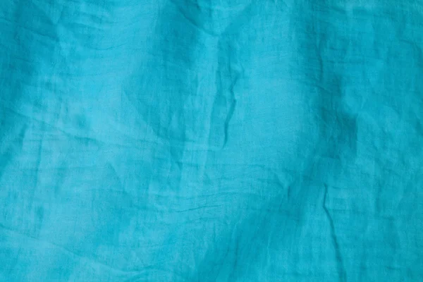 Tecido têxtil em azul monocromático — Fotografia de Stock