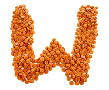 zencefil fındık, pepernoten, harfi w şeklinde