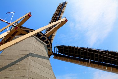 Hollandalı Rüzgar değirmeni üst