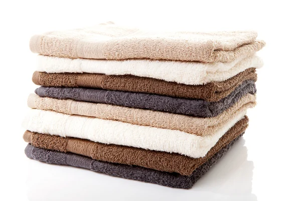 Pile of towels — Stock Photo, Image