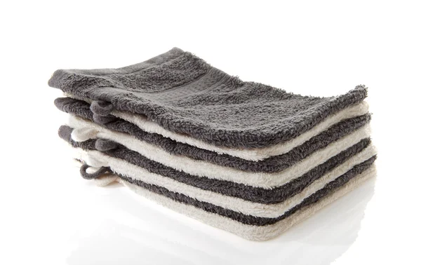 Pile of washcloths — Stock Photo, Image