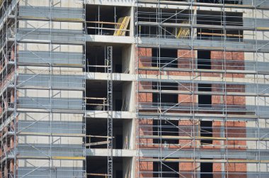 Bina yapım aşamasında