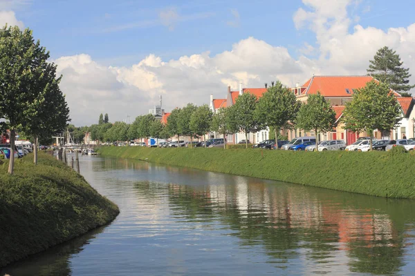 Brielle Niederlande August 2016 Ist Eine Niederländische Stadt Und Gemeinde — Stockfoto