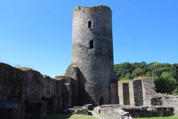 Castello Baldenau Rudere Castello Fossato Morbach — Foto Stock