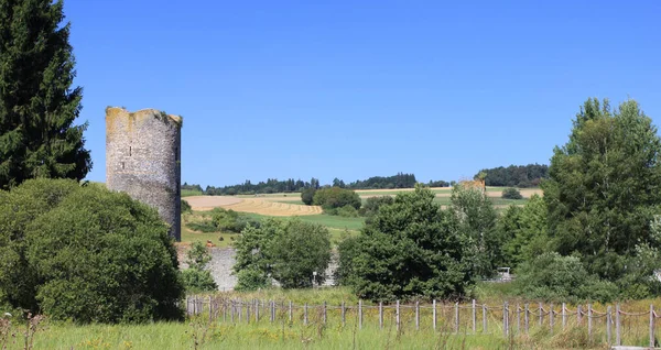 Castelo Baldenau Ruínas Castelo Fosco Morbach — Fotografia de Stock