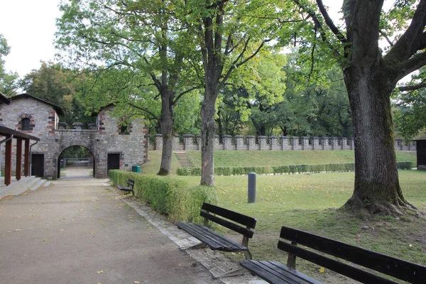 Bad Homburg Németország Október 2016 Saalburg Roman Fort Located Main — Stock Fotó